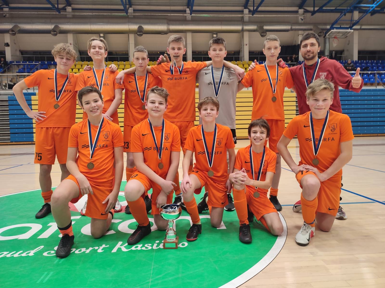 FC Phoenix стал обладателем Кубка ЭФС по футзалу U16!